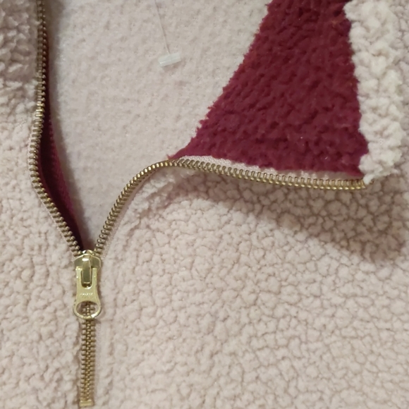 Cozy Soft Rose Pink Sherpa Top - Picture 2 of 7